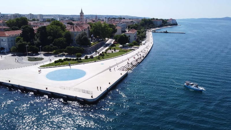 Zadar: Private Island Hopping & Wine Tasting with Canapés - Starting the Adventure from Zadar’s Old Town
