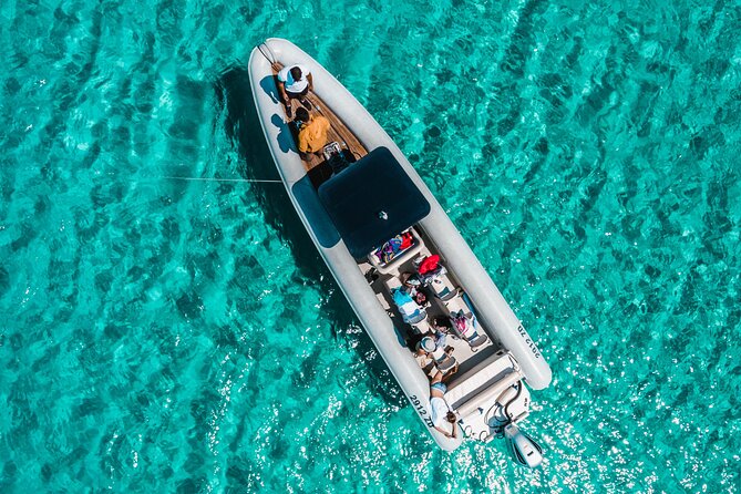 Zadar to Sakarun Beach Tour, Shipwreck Dive & Tunnel - 4,5hr - Cruising Past the Iconic Veli Rat Lighthouse and Veli Rat Village