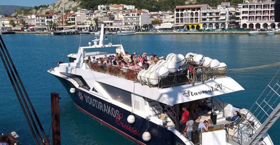 Zakynthos: Boat Tour with Cave Visits & Swim Stops - Scenic Route Along Zakynthos’ Eastern and Western Coasts