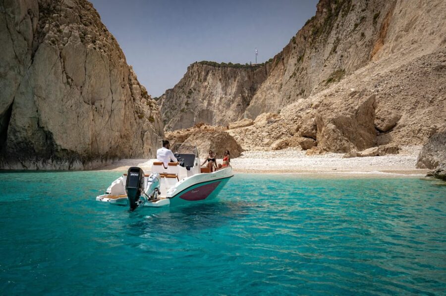 Zante Private Cruise to Turtle Island, Keri Caves & Mizitres - Departing from Laganás: A Convenient Meeting Point
