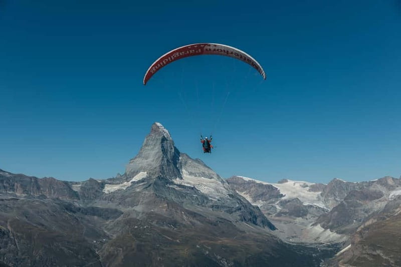 Zermatt: Tandem Paragliding Flight - Best Matterhorn Views - Starting Point at Vispastrasse 32 in Zermatt