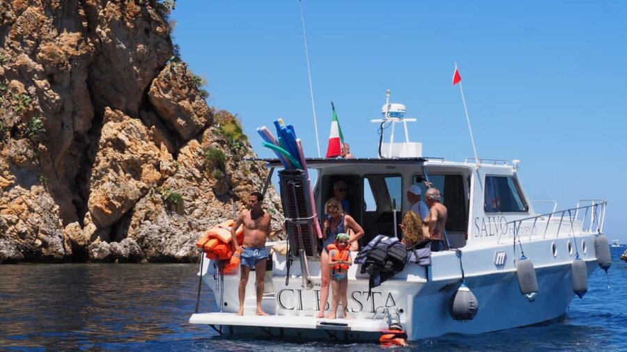 Zingaro and Scopello Reserve: Boat Excursion - The Elegant 12-Meter Boat Designed for Comfort
