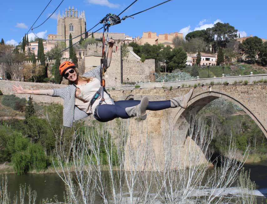 Zipline Adventure with Photo in Toledo over the Tagus River - Safety Standards and Equipment Provided