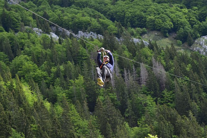 ZIPLINE Kanin Bovec - Scenic Drive to Krnica: Scenic Cliffside Views