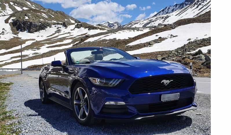 Zurich: Tour the Klausenpass with a Ford Mustang Convertible - The Unique Allure of the Klausen Pass in a Mustang Convertible