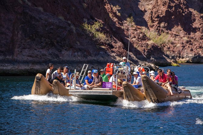 1.5-Hour Guided Raft Tour at the Base of the Hoover Dam - The Hoover Dam View from the Water