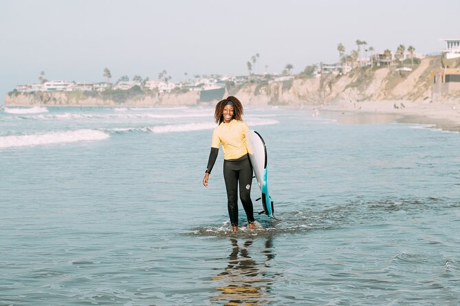 1 Day Adult Surf Retreat in San Diego - San Diego’s Perfect Spot for Beginners: Cass Street Beach