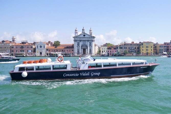 1-hour panoramic tour of Venice by boat - Starting Point and Departure Details