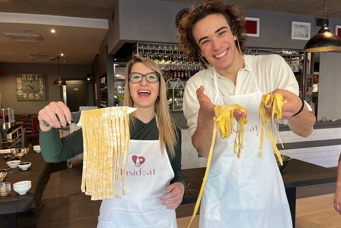 1 Hour Pasta making class in Rome - The Welcome Aperitivo and Snack