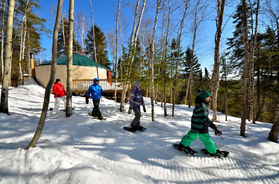 15 min. Tadoussac : Snowshoe Rental - Starting Point at Ferme 5 etoiles in Tadoussac