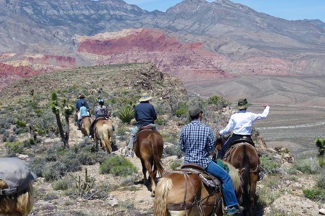 2-Hour Horseback Riding through Red Rock Canyon - The Scenic Red Rock Canyon Trail Experience