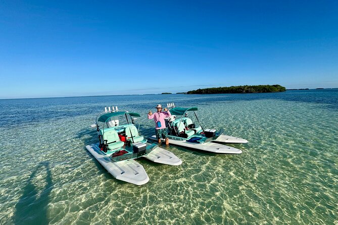 2 Hour Key West Mini Catamaran Eco Tour - Visiting Pristine Sandbars with Soft, Powdery Sand