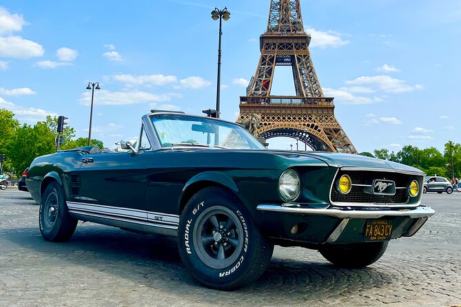 2 Hour Private Tour of Paris in a 67 Mustang Convertible - The Charm of Montmartre and Its Artistic Legacy