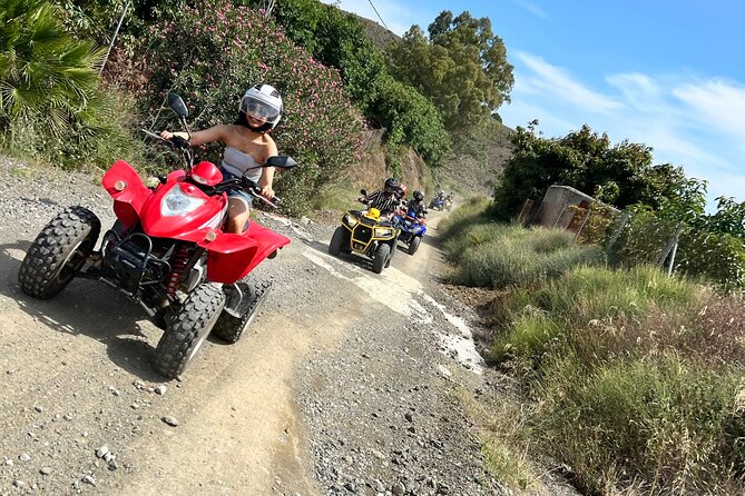 2 hours guided Quad tour in Mijas, Malaga. - Starting Point at AvenTouralia in Mijas