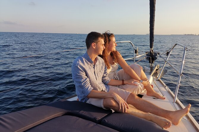 2 Hours Private sailing trip from Barcelona with open bar - Flexible Sail Times for Morning, Afternoon, or Evening