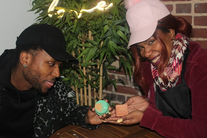 2 Hours Sip, Socialize, and Custom Soap Making in Atlanta - The Friendly and Knowledgeable Guide: Coach Kb