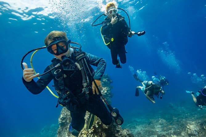 2-Tank Dive K2 Power Catamaran featuring the Molokini Crater - Exploring Molokini Crater Marine Preserve
