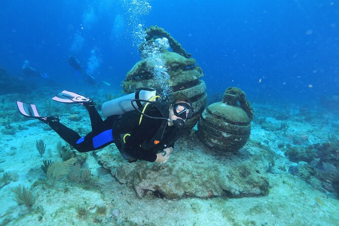 2 Tanks Dives Cancun Underwater Museum for Certified Divers - Manchones Reef: Vibrant Marine Life and Stunning Visibility
