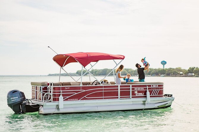 24ft (12 Passenger) Pontoon Boat Rental in Destin/Crab Island - Origin of the Tour: Destins Harbor Base
