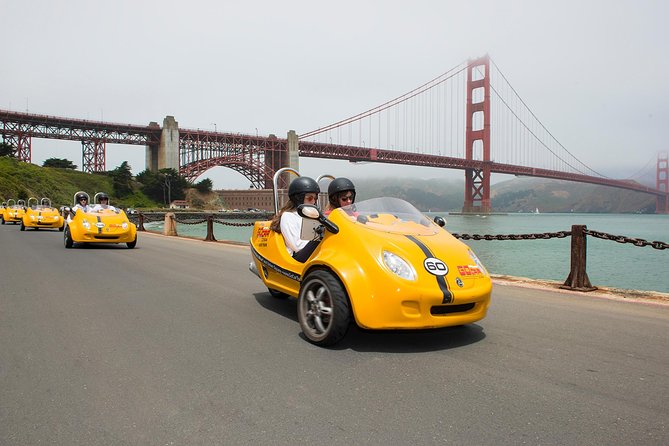 2HR Golden Gate Bridge and Lombard Loop GoCar Tour - Detailed Stops and Highlights of the Route