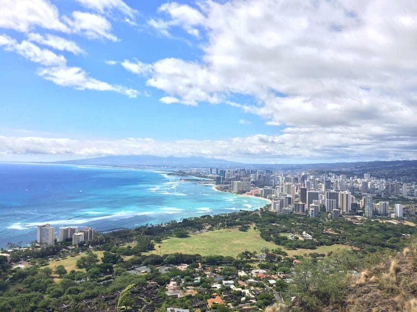 2nd)Diamond Head Hike w/ Malasada Starts at 7:00 a.m. - Round-Trip Transportation and Early Morning Logistics