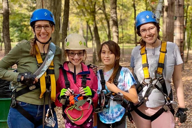 3-Hour Ropes Course & Zip Line Adventure - The Nine Different Courses for All Skill Levels