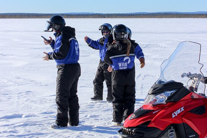 3 Hour Snowmobile Safari Around Levi with Coffee Break - Snowmobile Drivers Must Have Valid Licenses