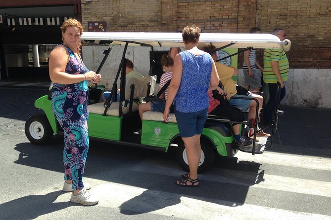 3 Hours Rome Tour by Golf Car - Visiting the Piazza del Vittoriano and the Roman Forum