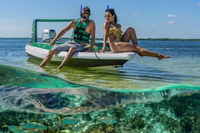 3 in 1 Jungle Speedboat and Snorkeling in Cancun - Starting Point at Cancun Jungle Tours in the Zona Hotelera