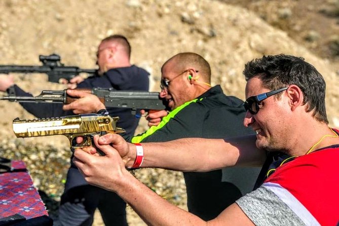 4 Gun Desert Shooting Adventure with Lunch - Expert Guidance and Safety Instruction