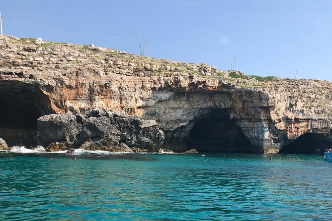 4 hour tour visiting all the caves, swimming stops and aperitif - Navigating the Ionian Coast: From Torre Vado to Punta Ristola