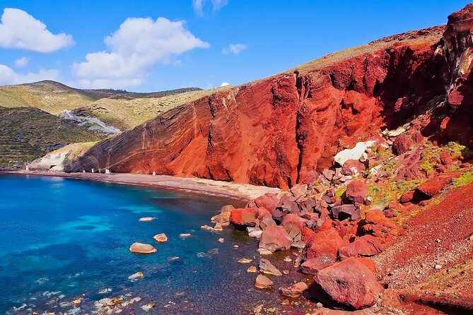 4 Hours Private Custom Tour in Santorini - Exploring Red Beach and Its Red Rock Formations
