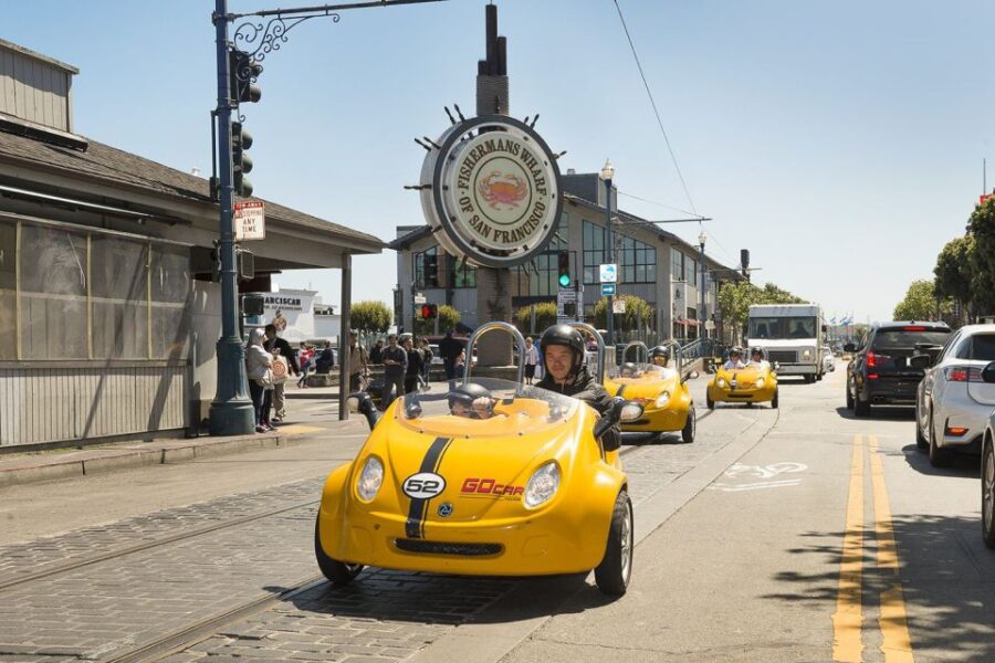 49 Mile GoCar Special - All Day For The Price Of 5 Hours - Starting Point at Fishermans Wharf