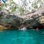 4x1 Magical tour. Tulum, Coba, a cenote & Playa del Carmen. Lunch included. - Exploring Tulums Cliffside Ruins and Caribbean Views