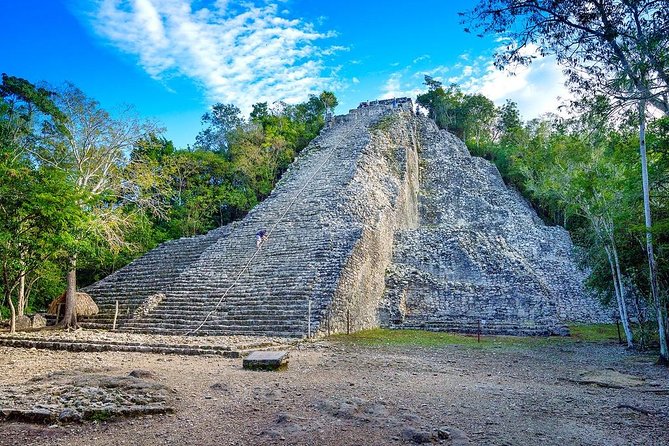 4x1 Tulum Coba Cenote and Playa del Carmen - Coba Ruins: Climbing and Exploring Maya Heritage