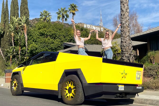 50min Driving Tour: Explore Hollywood in Cybertruck - Starting Point: Hollywoods Heart at 6808 Hollywood Blvd