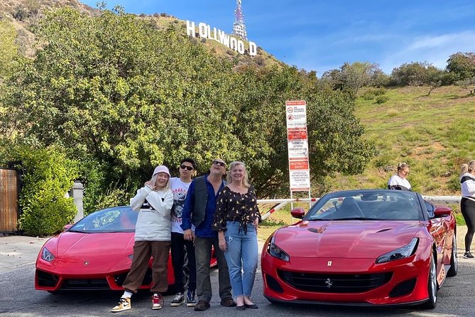 50min Driving Tour: Explore Hollywood Sign in Ferrari - Scenic Stops: Hollywood Sign and Mulholland Drive Viewpoints