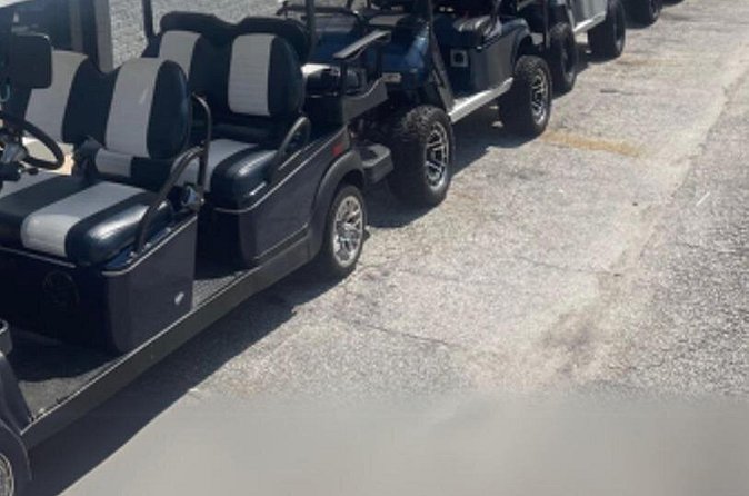 6-Seater Golf Cart Rental in Ormond Beach, FL - Features of the E-Z-GO 6-Seater Golf Cart