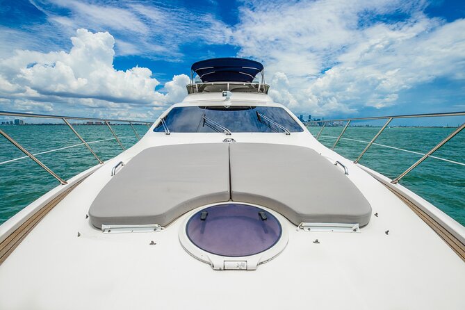 62' Azimut Yacht Charter - Exploring Miami’s Coastline and Iconic Landmarks