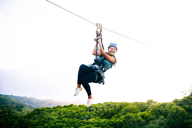 8-Line Zipline Adventure on Oahu's North Shore - The Longest and Highest Ziplines on Oahu