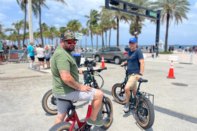 90 min Electric Bike Tour of Fort Lauderdale (min 2) - Starting Point at Colee Hammock Park
