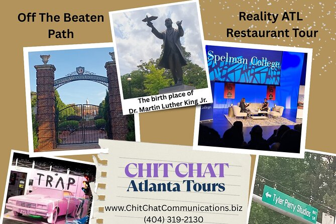 A Customized experience (examples below) - Visiting the Martin Luther King Jr. National Historic Site