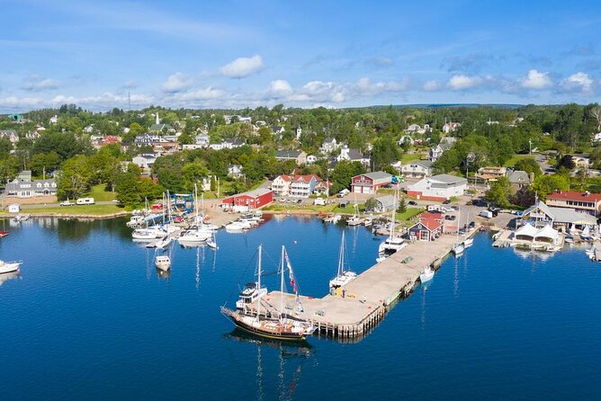 A Glimpse into innovation Baddeck Alexander Graham Bell Museum - Kellys Mountain Lookoff offers panoramic coastlines