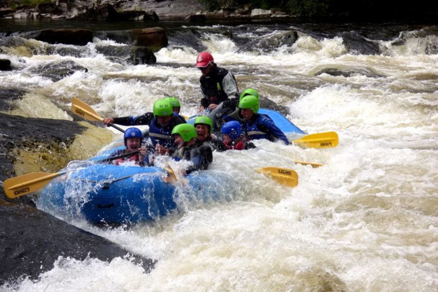 Aberfeldy: Rafting on the River Tay - The Unique Setting of the River Tay’s White Water