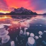 Abraham IceBubble,Bow Lake, Peyto Lake, Lake Louise Day Trip - The Spectacular Waters of Peyto Lake and Waterfowl Lake