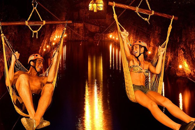 Adrenaline Tour Xplor Fuego from Cancún & Playa del Carmen - Ziplining in the Dark: The Highlight of Xplor Fuego