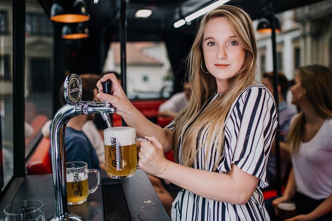 Adults-only Prague Beer Bus Tour - Starting Point and Easy Access in Prague