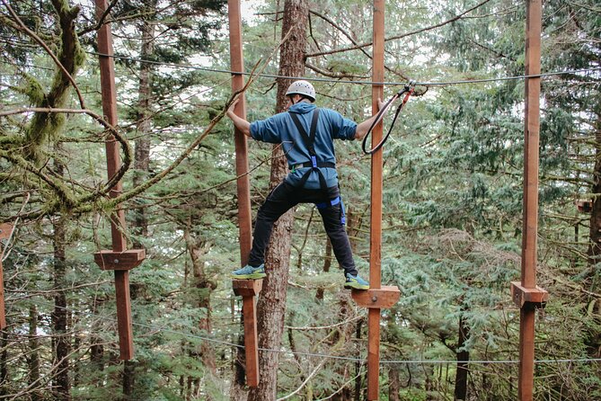 Aerial Adventure Ropes Course in Sitka - Guides and Educational Insights