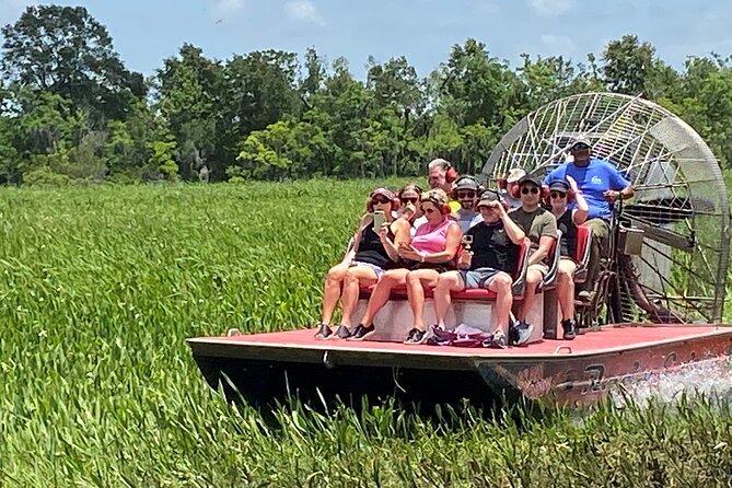 Airboat Swamp Tour with Transportation from New Orleans - Exploring the Private Swamp in Luling