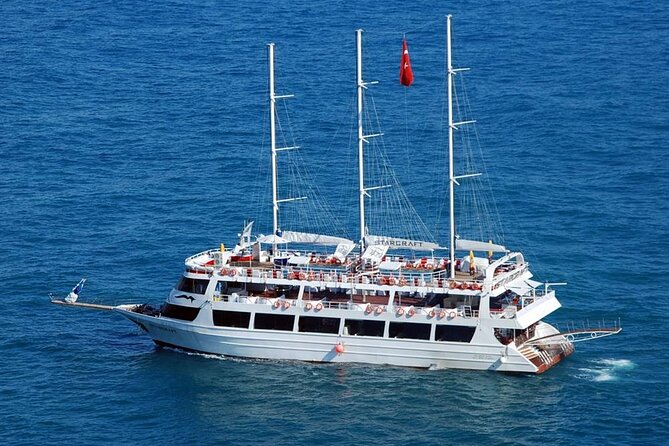 Alanya All Inclusive Yacht Tour With Hotel Transfer - Exploring the Alanya Caves and Coastal Landmarks
